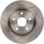 Front Drilled Slotted Brake Rotors for Pontiac Vibe (2007–2018) LEXUS ES350 ES300h