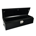 Tool Box for Pickup Truck (39"x13"x10") - Black Steel with Lock & Key
