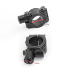 7/8" Motorcycle Handlebar Mirror Adaptor Clamp Mount Bracket 10mm CCW
