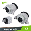 Set of 3 Engine Motor & Transmission Mounts for Mercedes-Benz C350 C300 (2008–2017)
