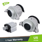 Set of 3 Engine Motor & Transmission Mounts for Mercedes-Benz C350 C300 (2008–2017)