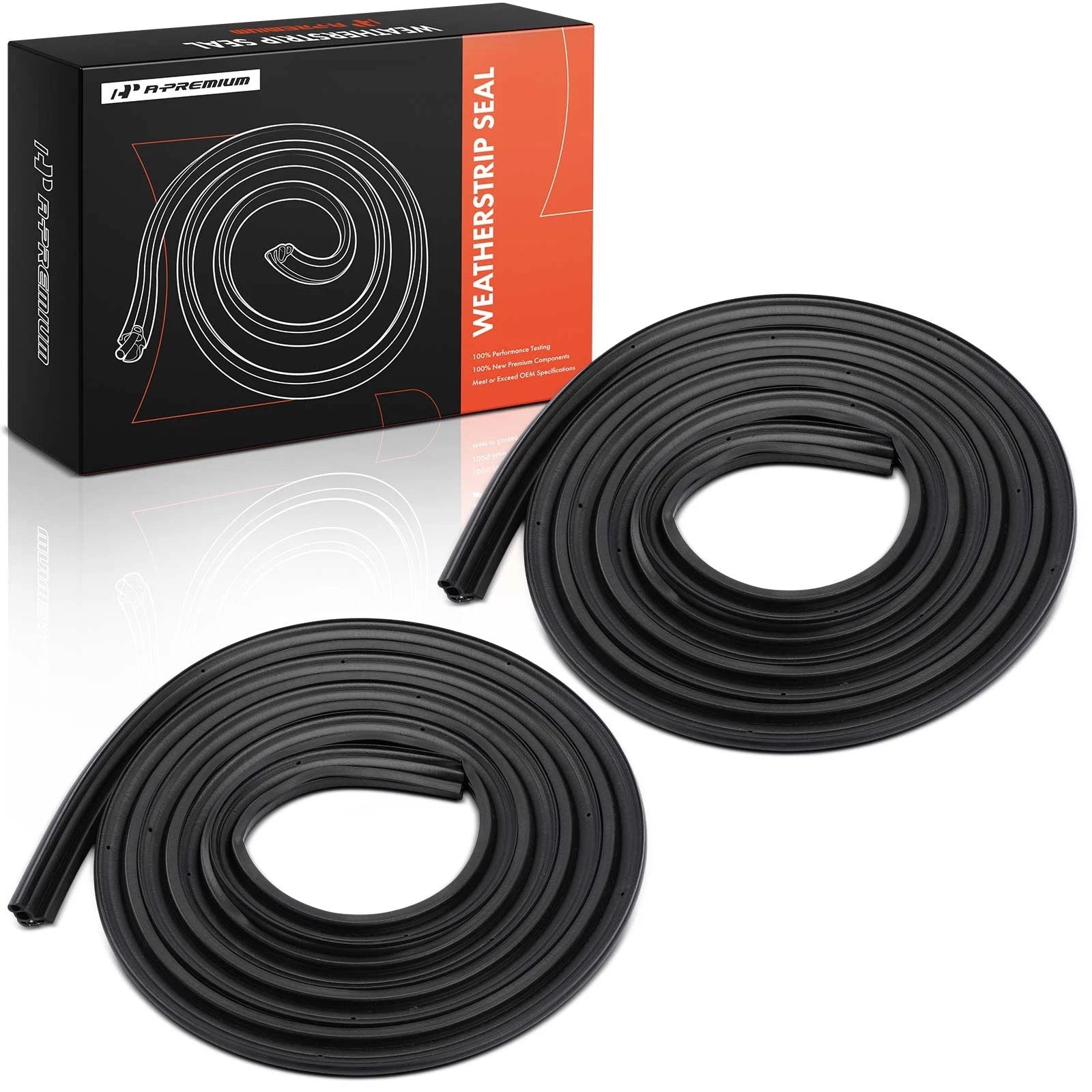 2X Door Weatherstrip Seal for Ford Ranger (1993–2005)