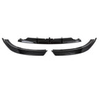 Front Bumper Lip for Audi A4 B8 (2009–2012) - Painted Black