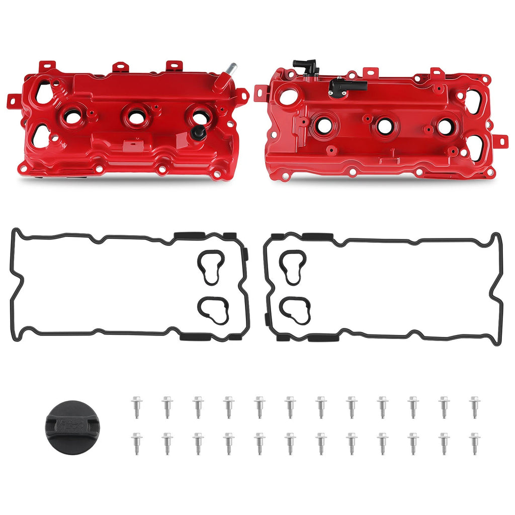 2X Aluminum Valve Covers for Nissan Maxima, Murano (2009-2020)