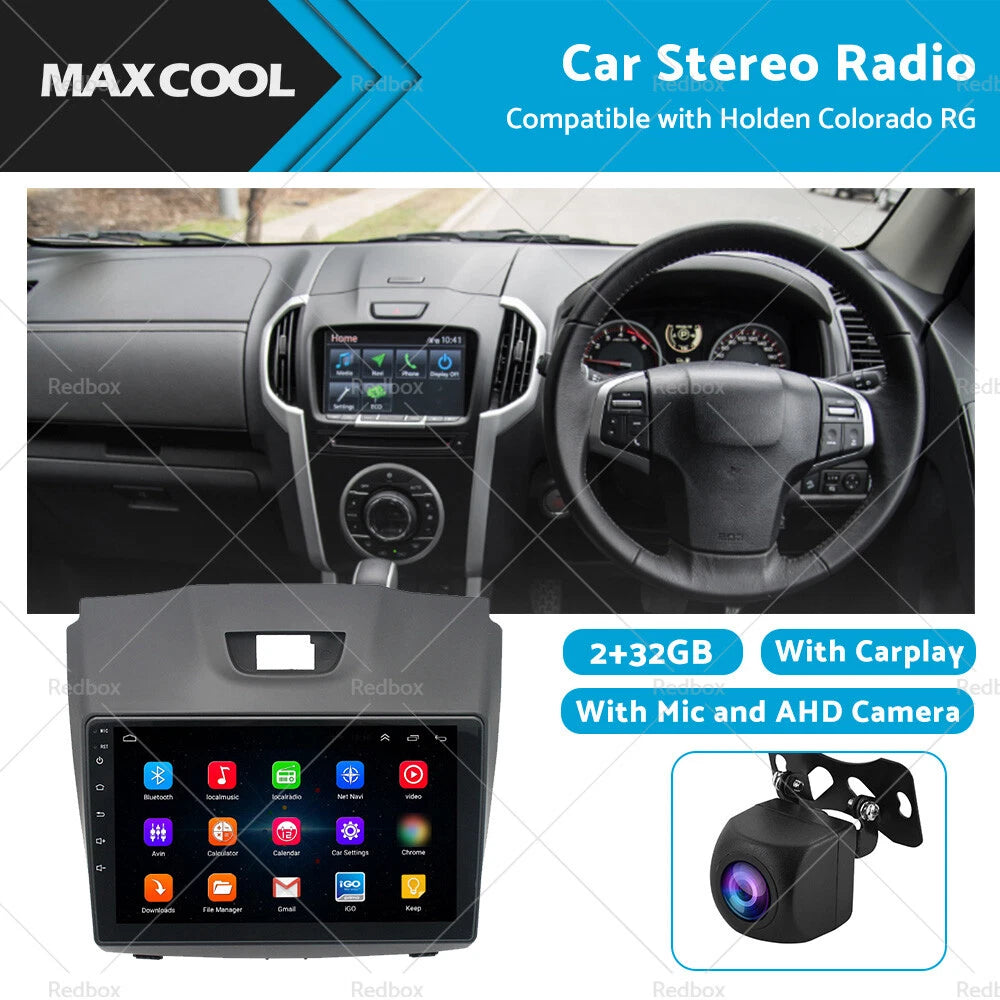 32GB Car Radio for Holden Colorado RG (2012–2020) Android 11, Apple Carplay, GPS