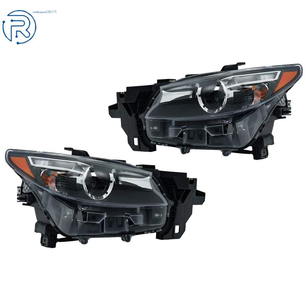 Headlight Set for Mazda CX-9 (2016–2023) Left & Right LED Halogen