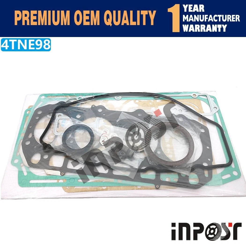 4TNE98 Full Head Gasket Kit for Yanmar 4TNE98 729903-92670