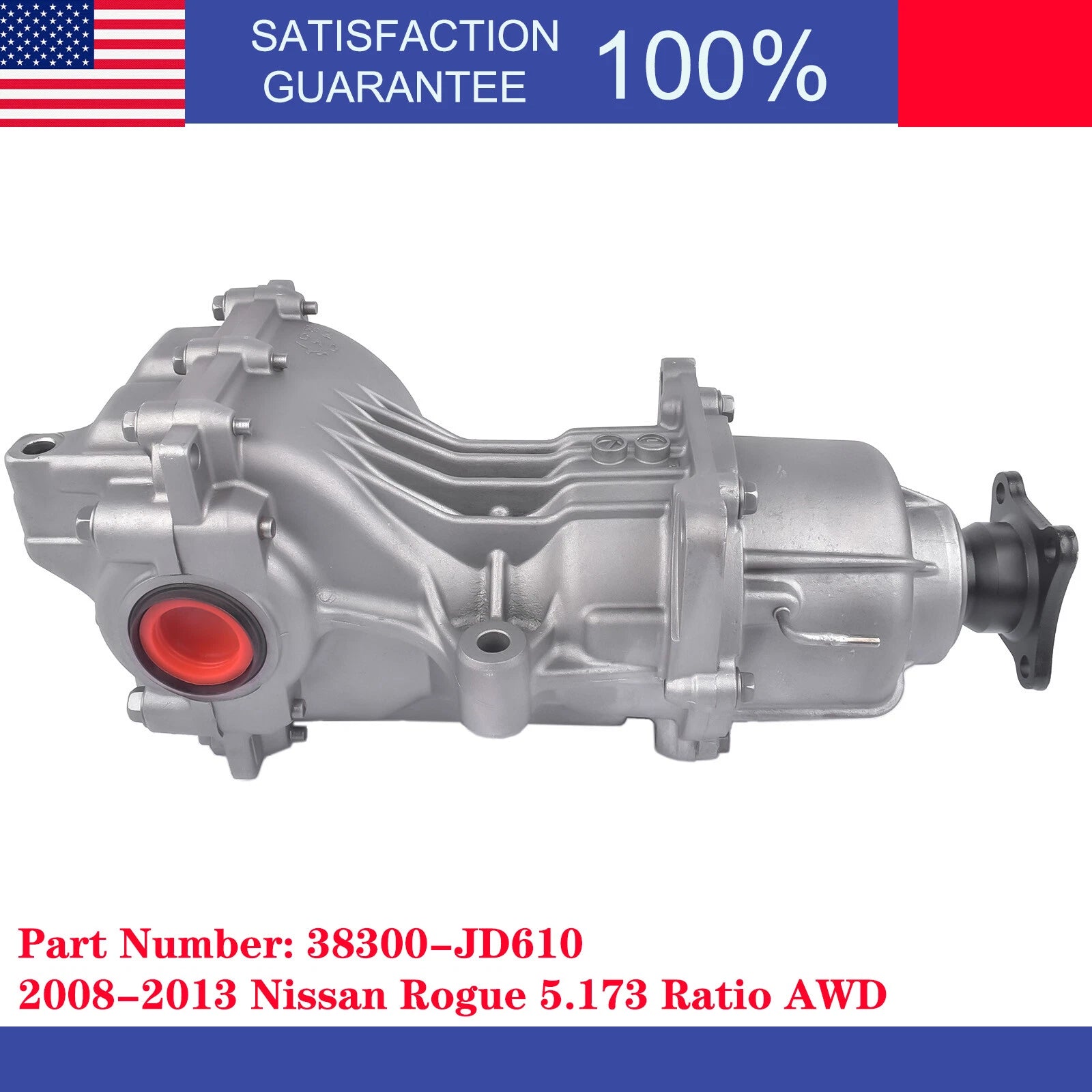 Rear Axle Carrier Differential 5.173 Ratio for Nissan Rogue (2008–2013)