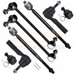 8Pcs Front Lower Ball Joint & Tie Rod for Dodge Journey (2009–2015)