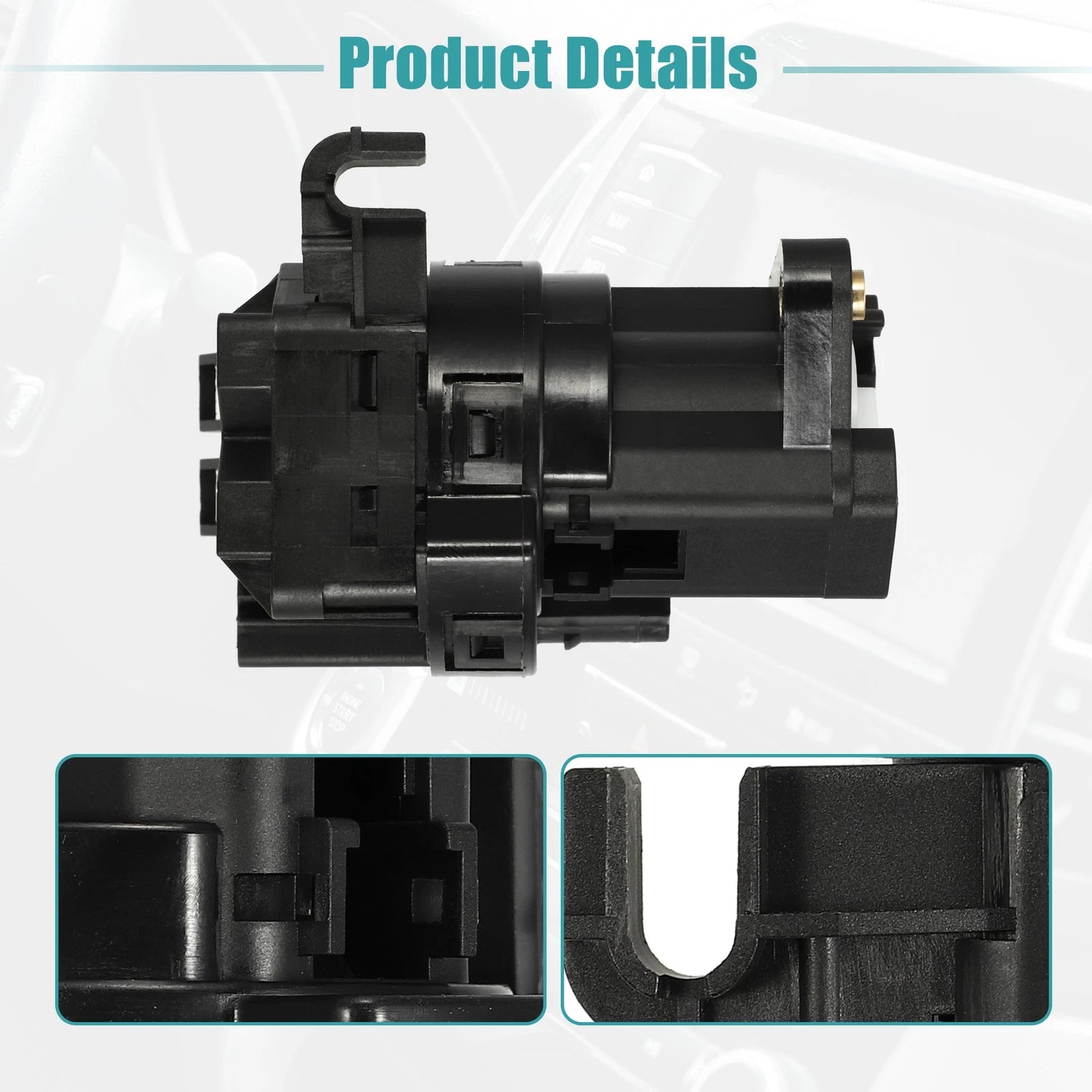 Ignition Switch Cylinder Lock Assembly for Chevrolet Impala (2000–2005) 22599340 718844734295