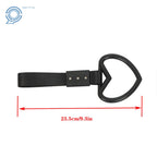 Nylon Handle Strap Charm for Subway Train Bus (Heart Shaped)