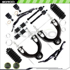 16-Piece Front Steering Kit for Nissan Versa (2007–2011) - Tie Rod Ends, Control Arms