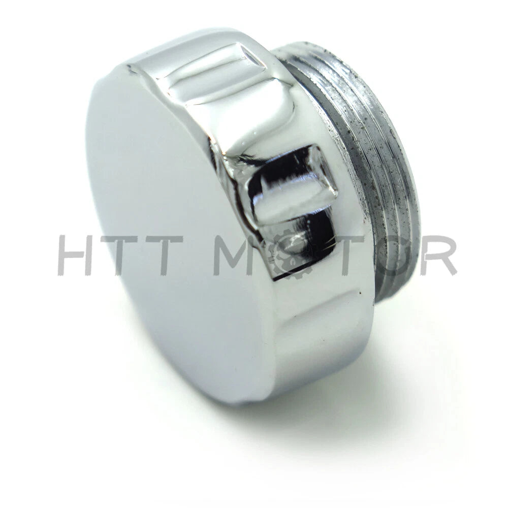 Chrome Fluid Reservoir Cap for Kawasaki Vulcan 1500 (1987–2008), Vulcan 800 (1995–2005)