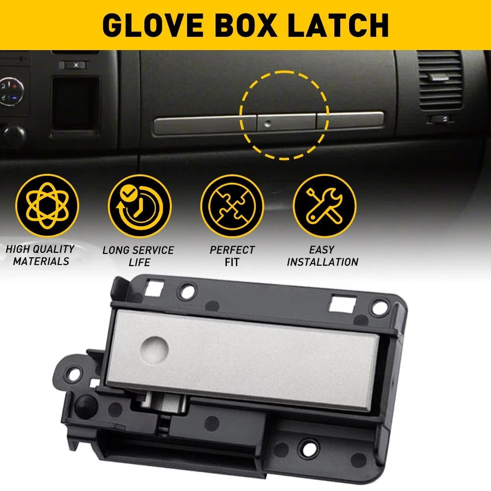 Upper Glove Box Latch Handle for Chevy Silverado, Sierra (2014–2019)