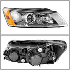 Set of 2 Headlight Assemblies for Hyundai Sonata (2006-2008)