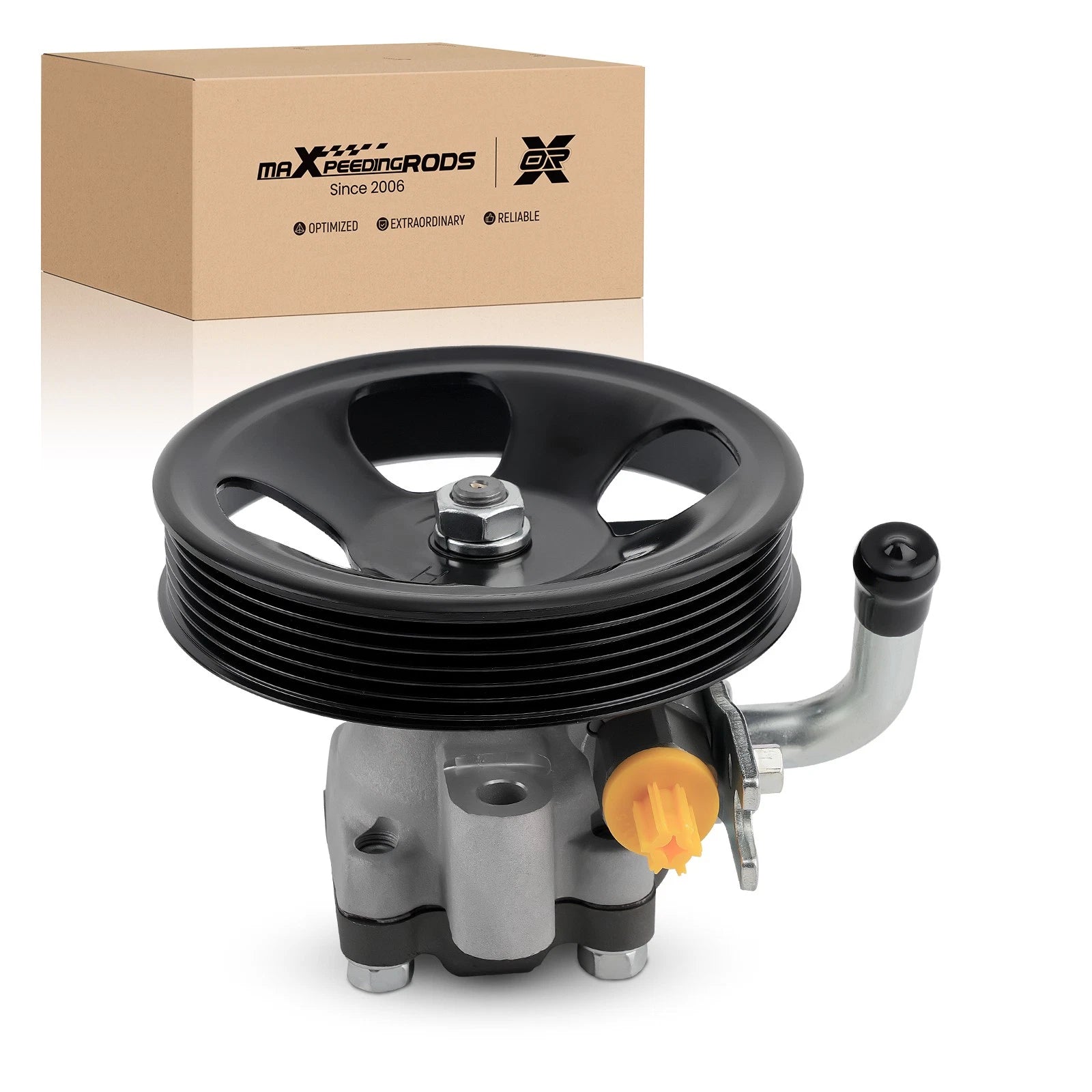 Power Steering Pump with Pulley for Hyundai Tucson GLS (2005–2006) 21-5449