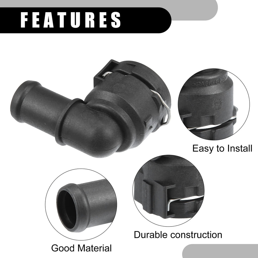 Upper Radiator Coolant Connector Pipe No. 1K0122291H for Volkswagen Passat 