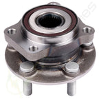 8Pcs Front Sway Bar Tie Rod Wheel Bearing Kit for Subaru Legacy Outback