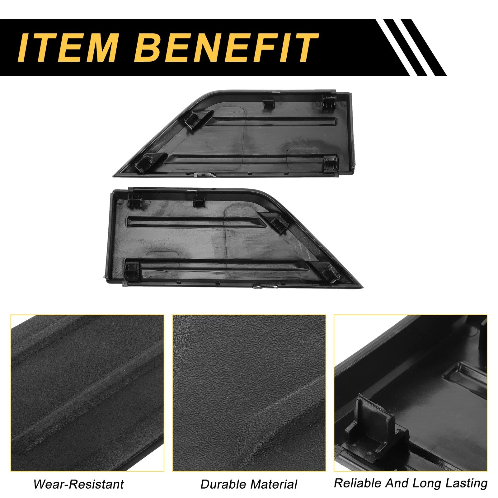Front Bumper Guards Insert Pads for Ford F-150 (2021–2023) 1 Pair