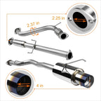 4.5" Burnt Tip Muffler for Honda Accord DX/EX/LX/SE (1994–1997)