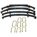 Front + Rear 2in Raised Leaf Springs for Suzuki Sierra Maruti (1974-2000)