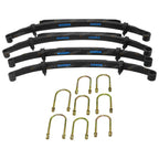 Front + Rear 2in Raised Leaf Springs for Suzuki Sierra Maruti (1974-2000)