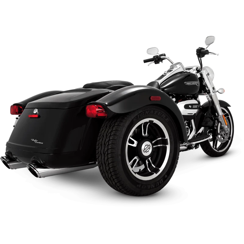 Vance & Hines Twin Slash Slip-On for Harley-Davidson Trike/Freewheeler (2017–2022)