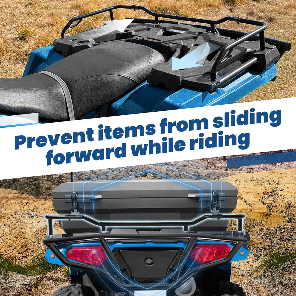 Rear Bumper Brush Guard Storage Rack Extender for Polaris Sportsman 450 (2014–2020)