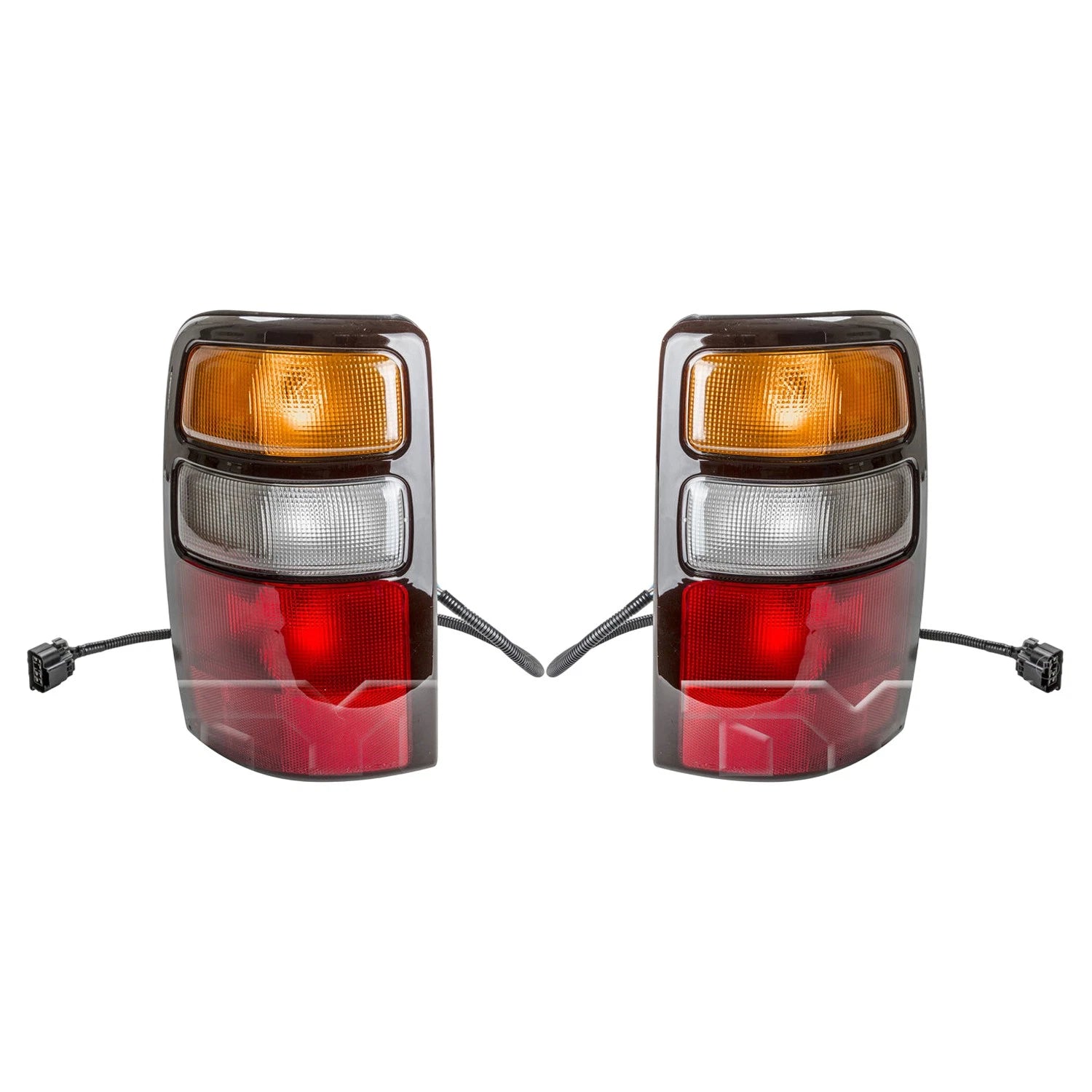 Set of 2 TYC Tail Light Lamp Assembly for Chevrolet Suburban 1500 & 2500 (1999–2006)