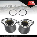 2PC Carburetor Intake Manifold Boot for Honda Rebel CA250 CMX250