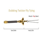 Fly Tying Tools with Integrated Wire Threading Functionality