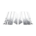 Diamond Grade 12pc Stainless Steel Pillar Post Covers for 2013-2024 Ford Fusion