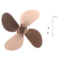 Heat Powered Fan for Home Decor (Aluminum Alloy Blades, 4 Blade Design)