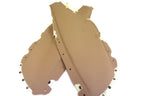 Door Panel Insert Cards for Chevrolet Camaro (2010–2015) Beige Leather