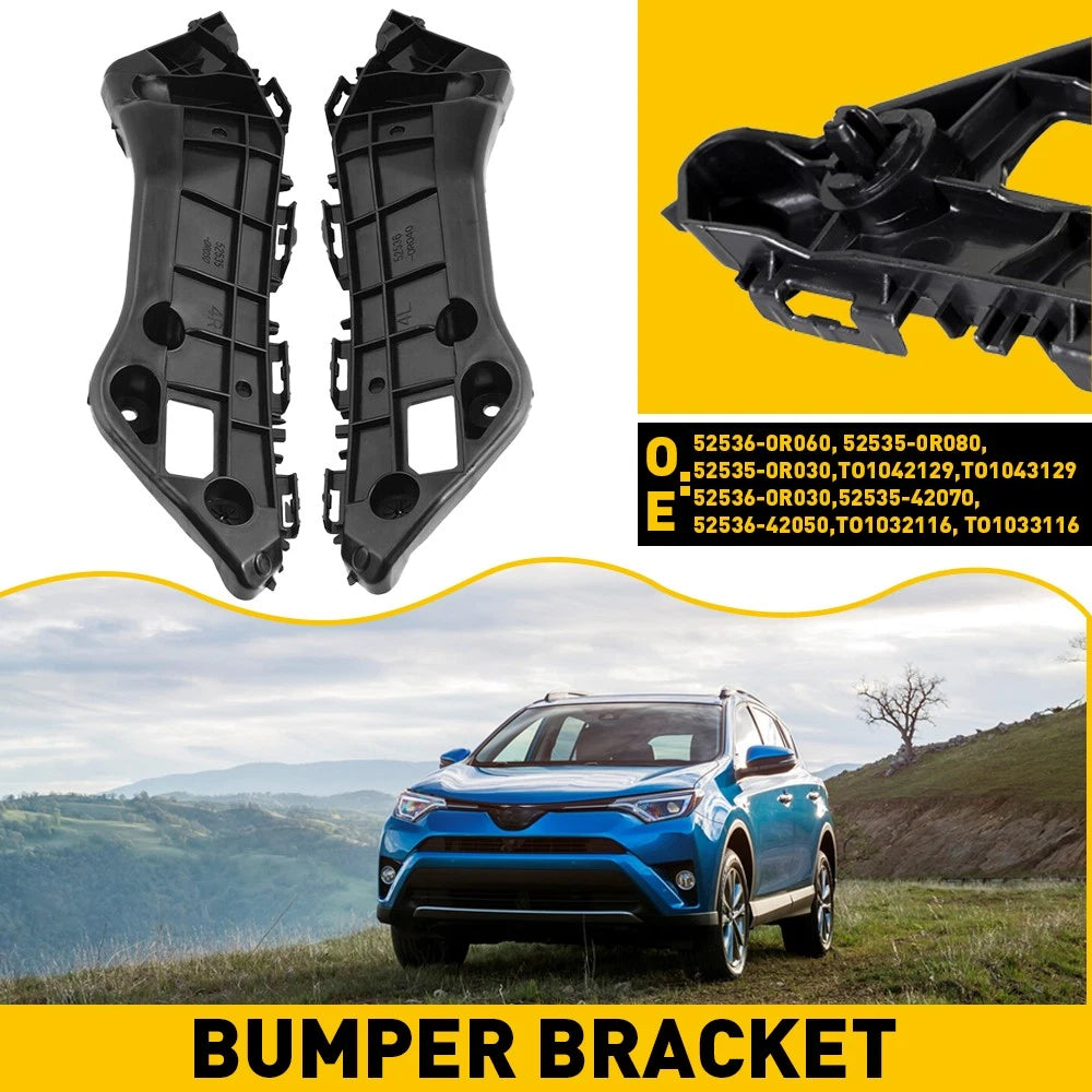 Set of 2 Bumper Retainers for Toyota RAV4 (2013–2018)
