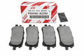 Set of 4 Rear Disc Brake Pads for Toyota 4Runner, FJ Cruiser (04466AZ204)