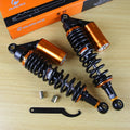 Rear Air Shock Absorbers for Honda Kawasaki Yamaha Motorcycle (13.5")