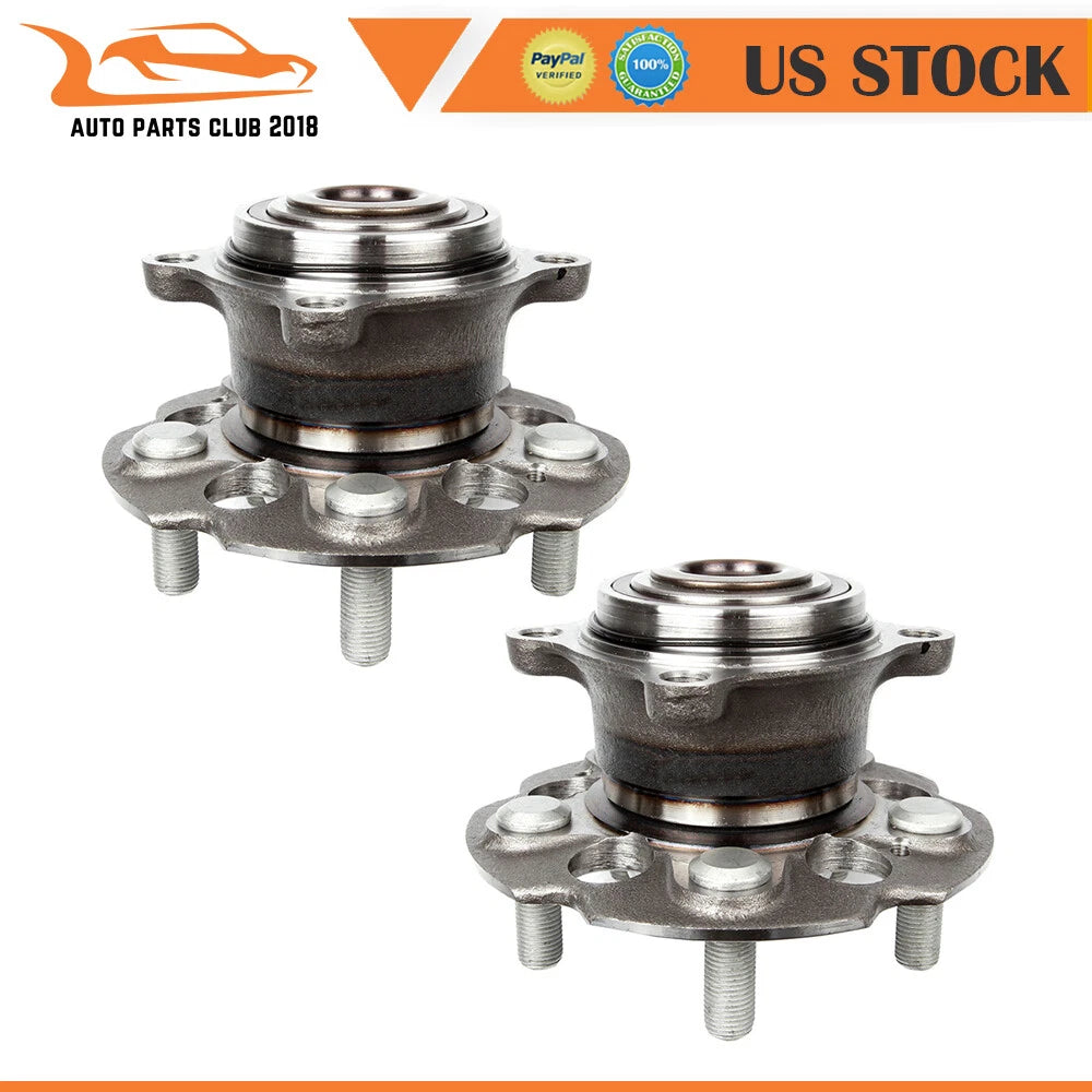 2 Rear Wheel Hub Bearings for Honda Odyssey (2005–2010)