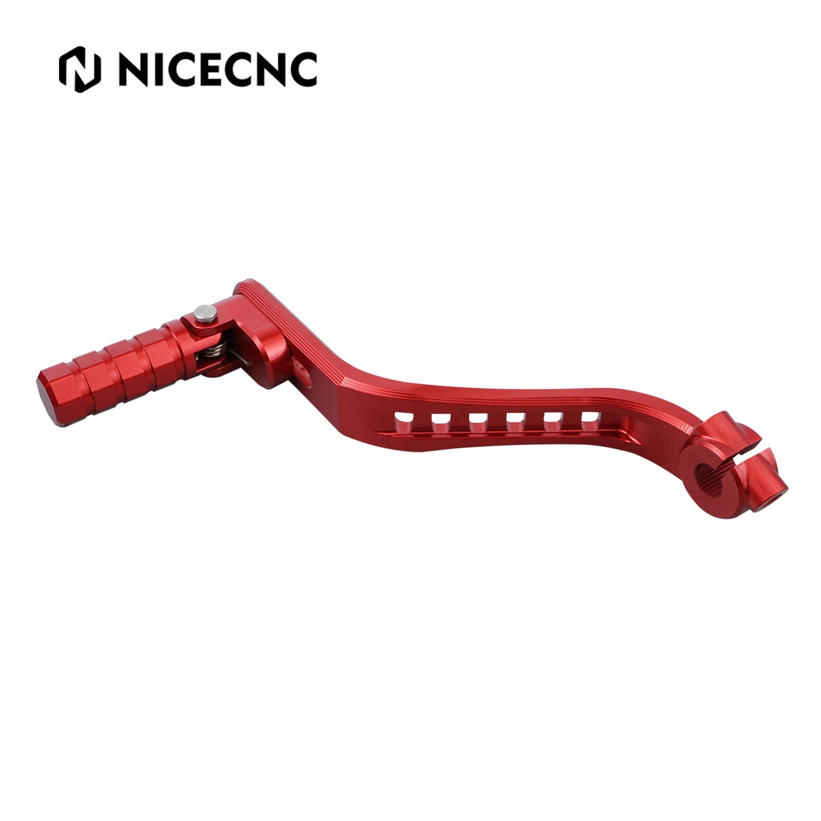 Aluminum Foot Shifter Shift Lever Pedal for Yamaha YFZ450R (2009–2024) Red