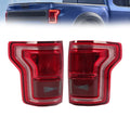 Full LED Tail Lights Assembly for Ford F150 (2015–2017) w/Blind Spot Pair