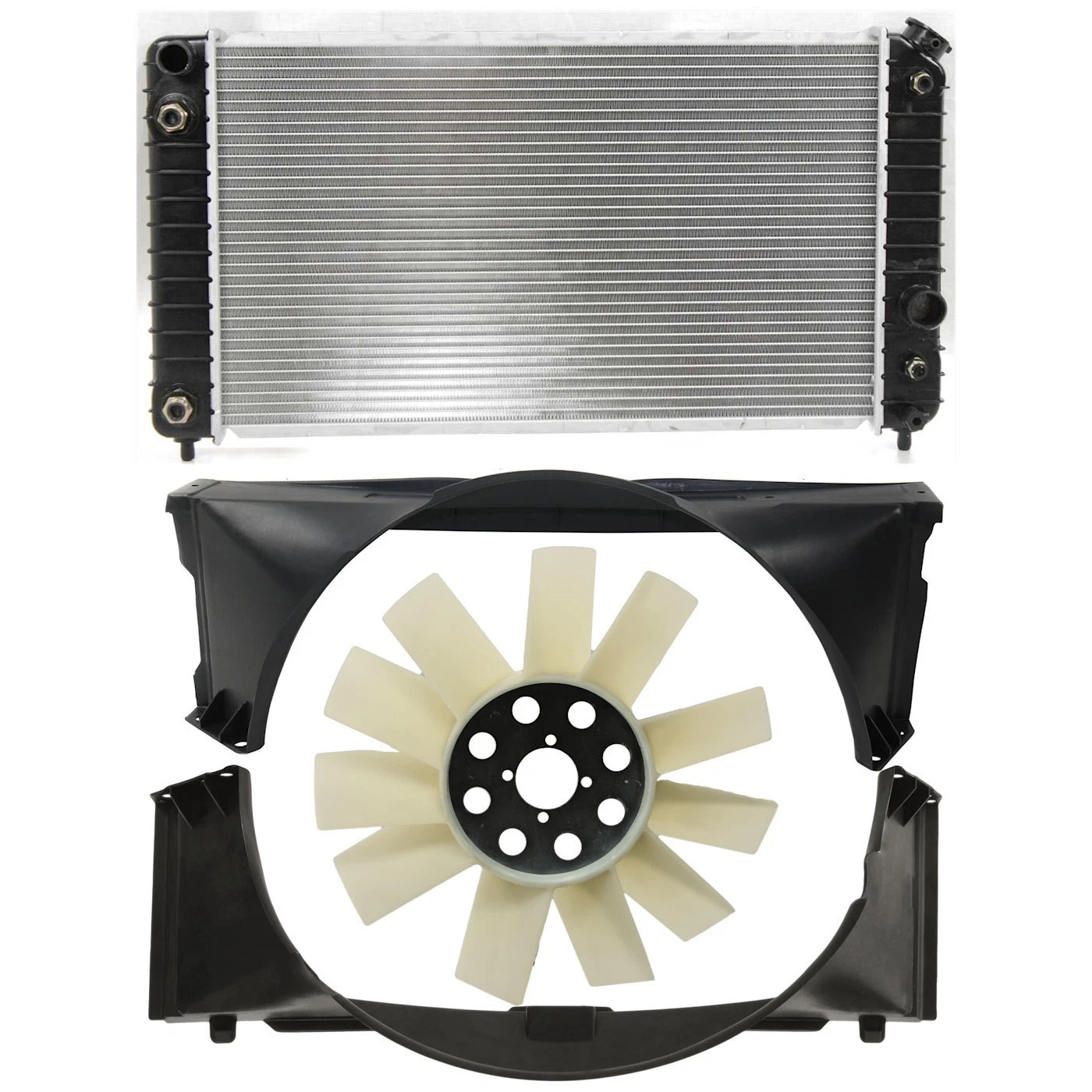 Radiator for Chevy S10 Pickup / Blazer / GMC Sonoma / Isuzu (1994–2004)