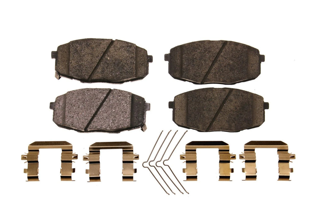 Set of 4 Front Disc Brake Pads for Kia Soul (2017–2019)