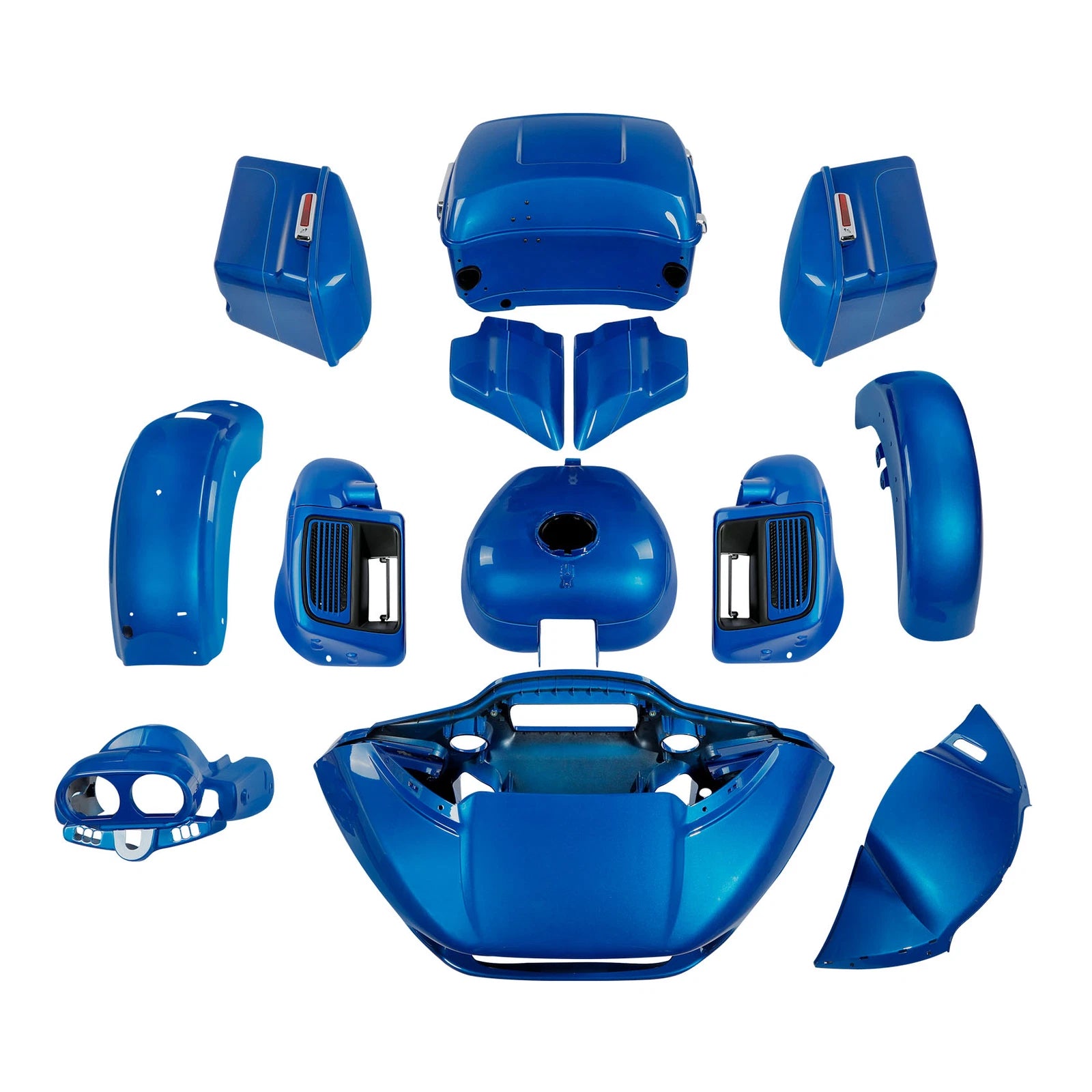 Fairings Body Work for Harley Road Glide Ultra (2015–2024) Electric Blue