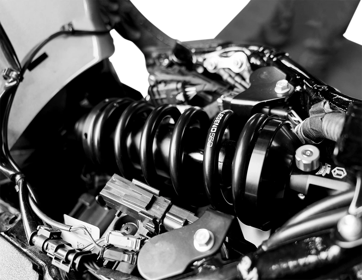 Revo-A Mono Shock for Harley M-Eight Softail Models (13")