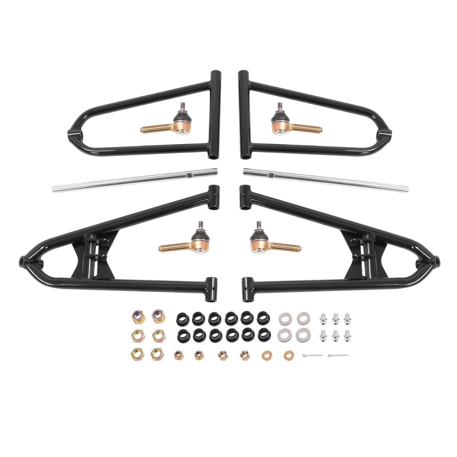 Set of 2 Front Extended A Arms for Yamaha Raptor 700 700R (2006–2017) Chrome
