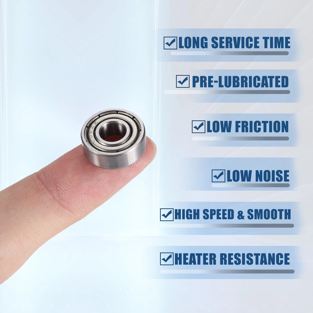 20pcs 696ZZ Deep Groove Ball Bearings for Various Models (6x15x5mm)