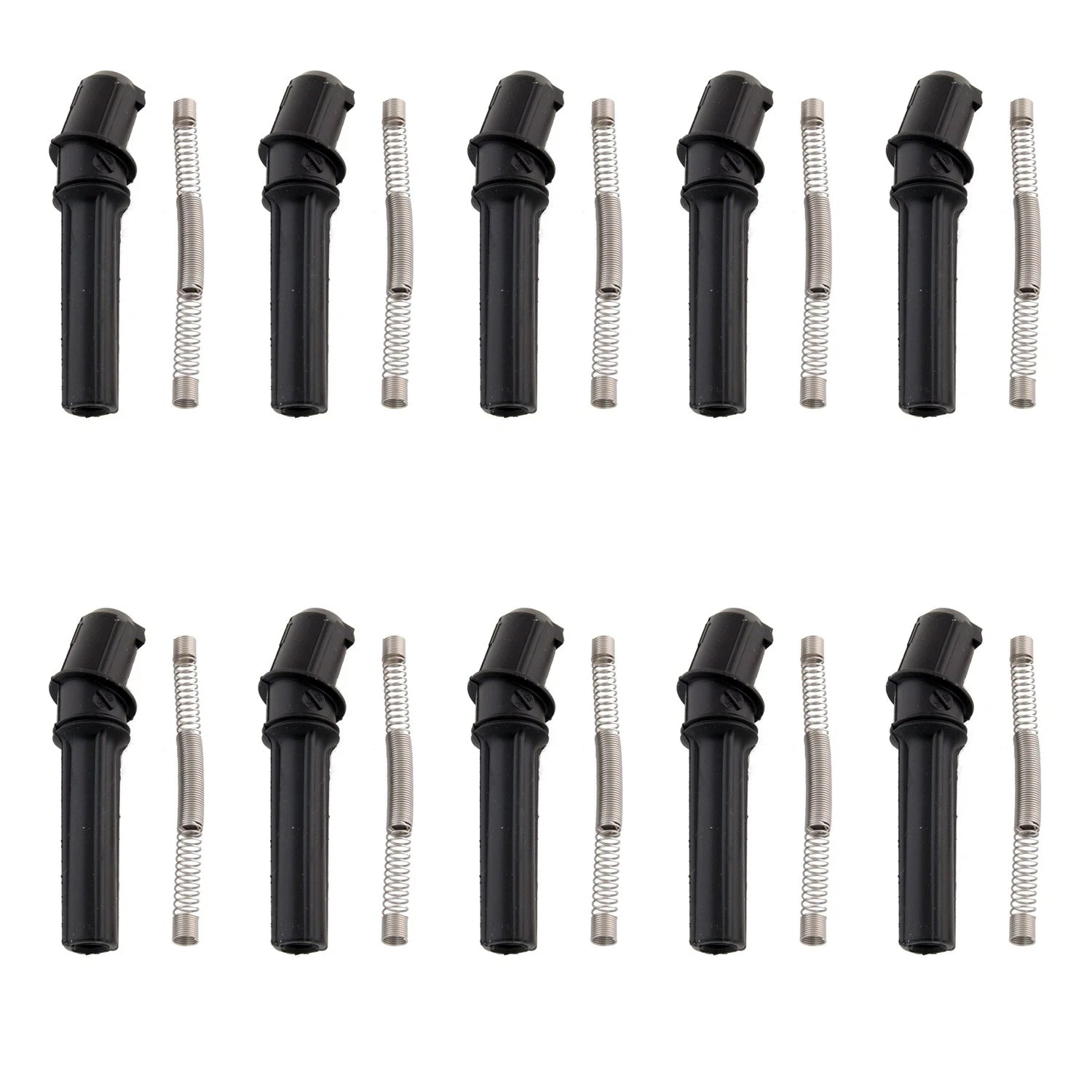 Set of 10 NGK Ignition Coil Boots for E-350 Club Wagon F-250 6.8L V10