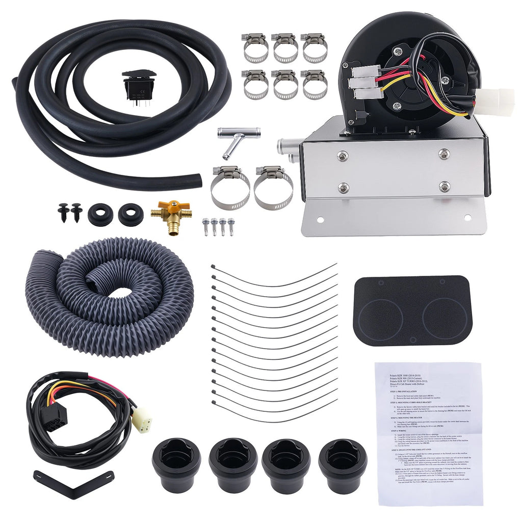 Cab Heater Kit with Defrost for Polaris RZR 900 (2015–2020) SSHK126-00 SSHK12600