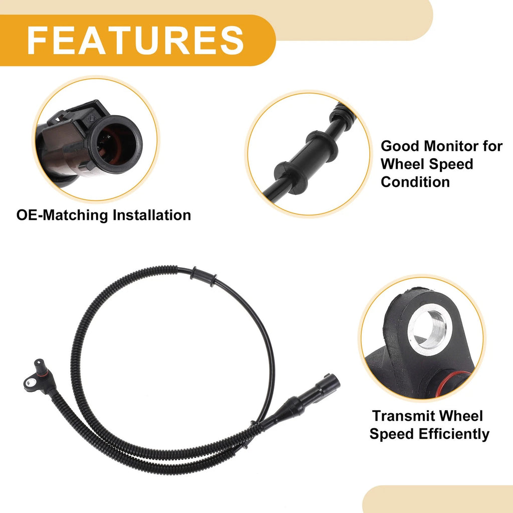 ABS Wheel Speed Sensor No. 4G7Z2C204AA for Ford GT (2005–2006) Front