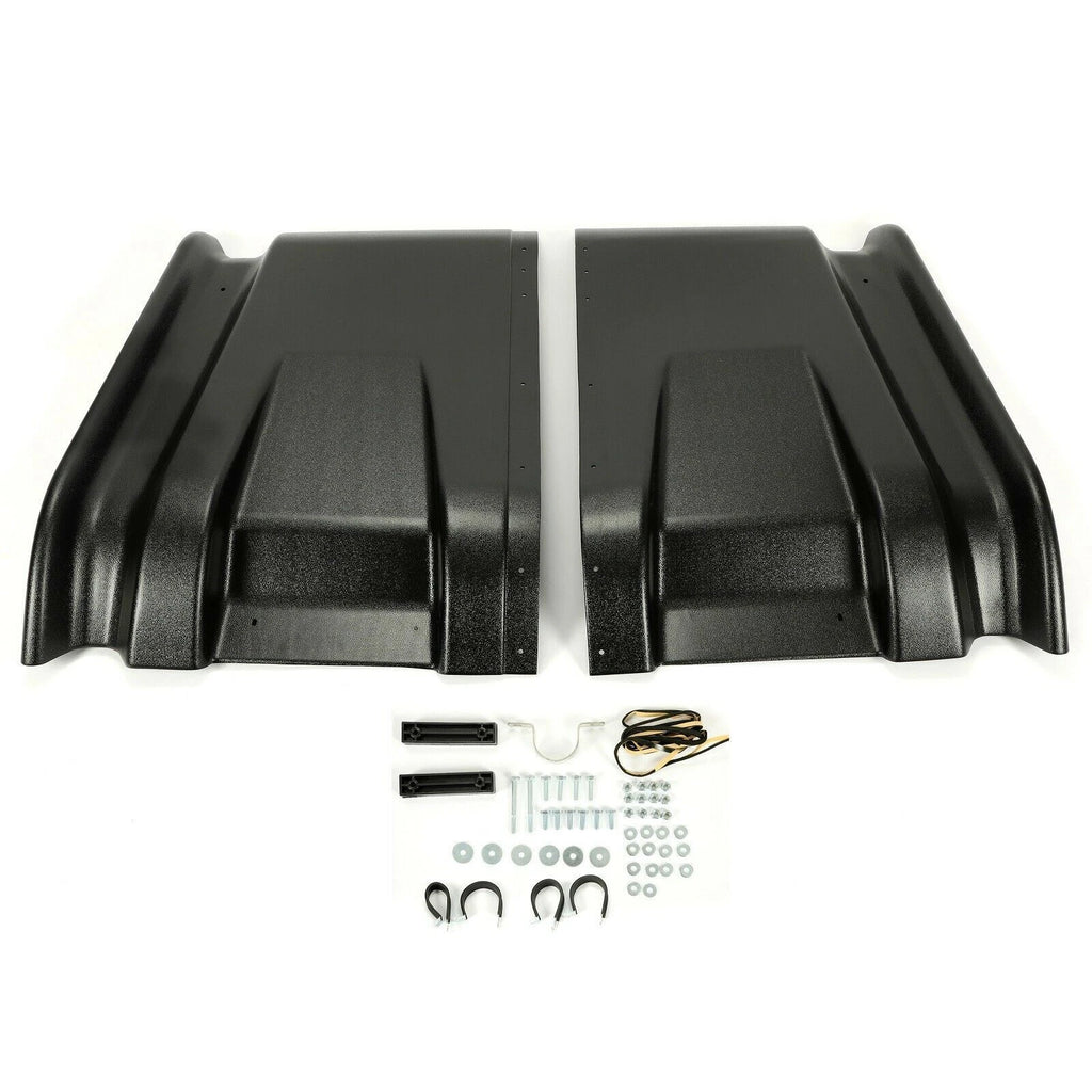 Clear Flip Front Windshield + Black Hard Top Roof for Honda Pioneer 700 (2014–2025)